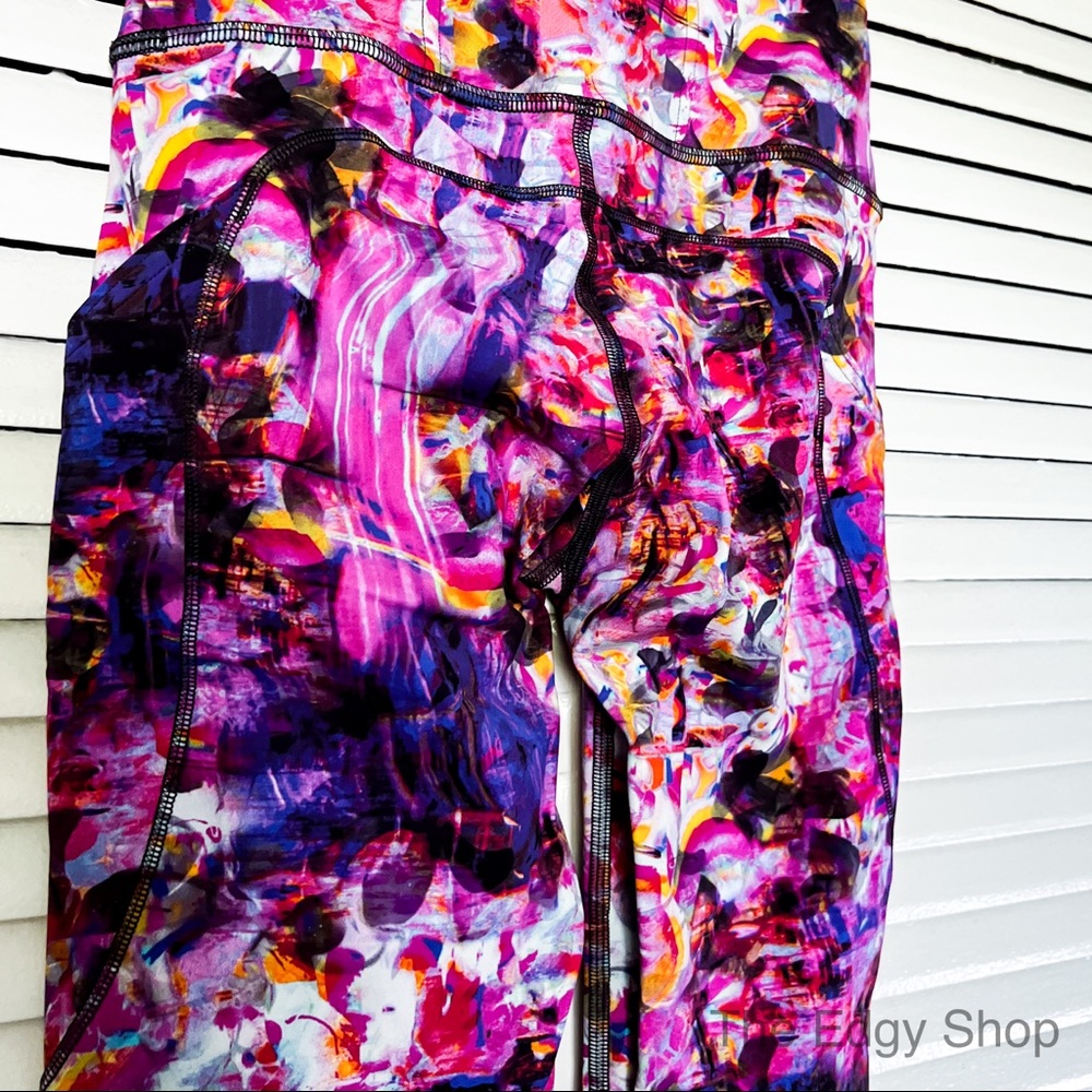 lululemon athletica | SeaWheeze Fast and Free High-Rise Tight 25" Flash Floral - Picture 3 of 9